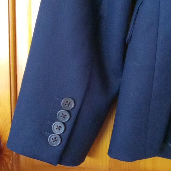 J. Crew Women's Black Classic Fitted Cotton Blazer Jacket 2 - Picture 9 of 14